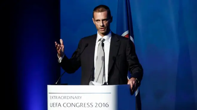 UEFA'nın yeni başkanı Aleksander Ceferin