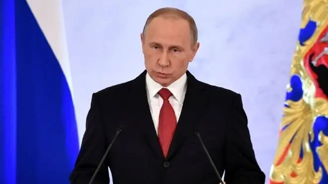 Володимир Путін майже не говорив про зовнішню політику