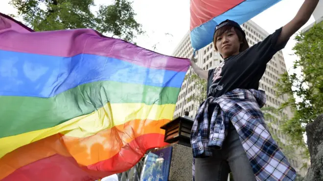 2016年台湾的一次同志游行