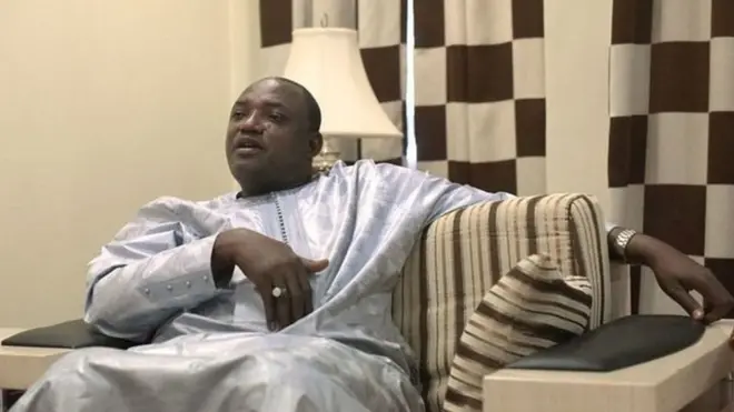 Новий президент Гамбії Адам Барроу