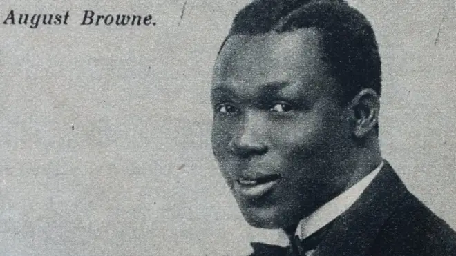 Agboola Browne in a suit