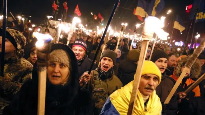 Смолоскипна хода на честь Бандери вже стала традицією в перший день року