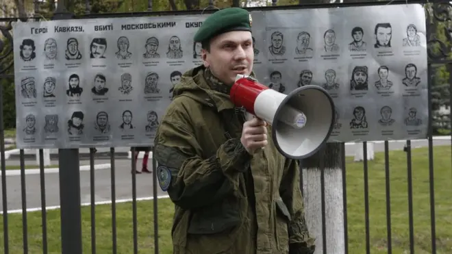 Адам Осмаєв очолював Міжнародний миротворчий батальйон ім. Джохара Дудаєва