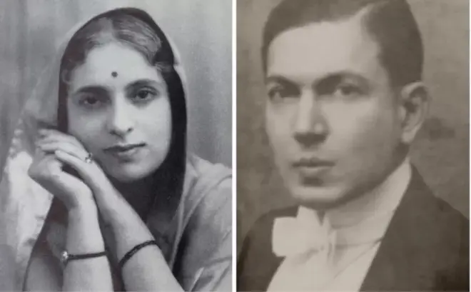 سید حسین اور وجے لکشمی پنڈت