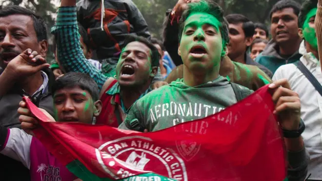 El Mohun Bagan es uno de los clubes más antiguos en Asia.