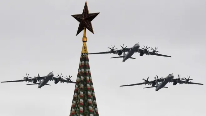 Літаки Ту-95, які Росія використовує для ударів по Україні