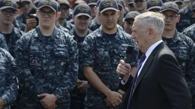 Bộ trưởng Quốc phòng Hoa Kỳ James Mattis nói rằng Mỹ vẫn ưu tiên giải pháp ngoại giao