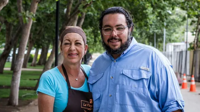 Jean Paul Zeppenfeldt y Silvia Cardona (Foto: cortesía Jean Paul Zeppenfeldt y Silvia Cardona)