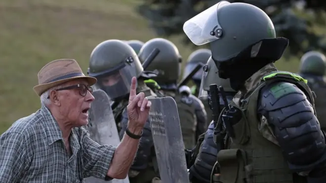 Протесты в Минске