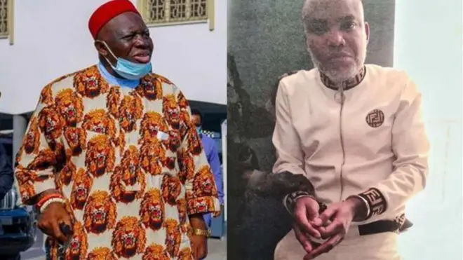 George Obiozor na Nnamdi Kanu