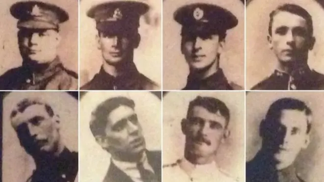 ثمانية أشقاء في الحرب العالمية الأولى