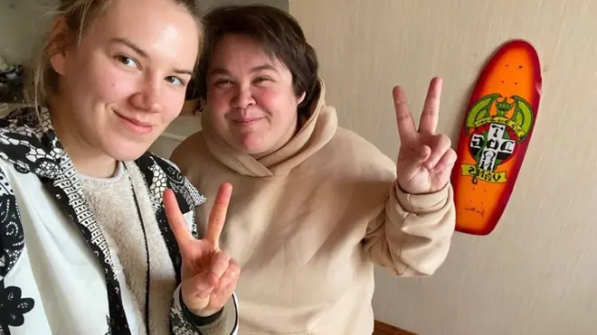 Света из интерната проводит карантин у волонтера.