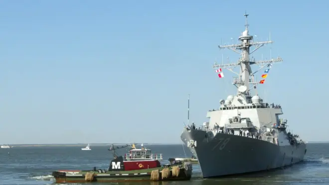 Американский эсминец