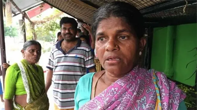 गांव के निवासी