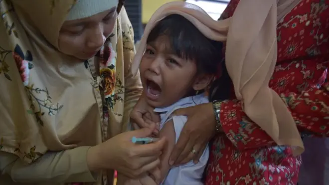 Vaksinasi untuk anak sudah dilakukan sejak lama di berbagai negara.