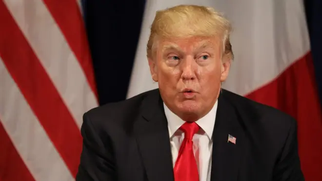 Mr Trump say make dem tight how people dey enter di country