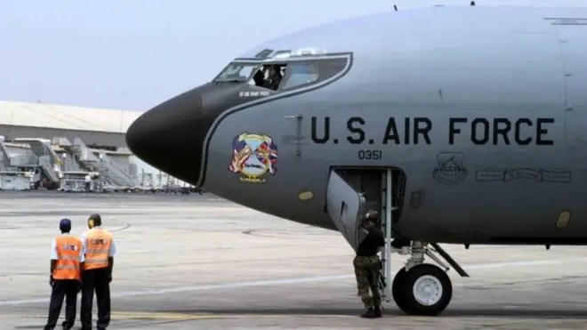 America Air Force jet