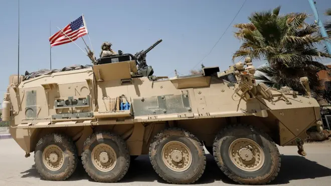 عکس آرشیوی از نیروهای آمریکایی در سوریه