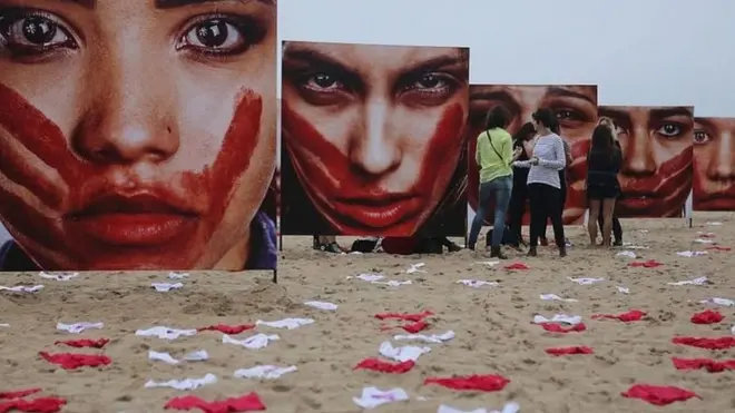 صنفی تشدد کے خلاف احتجاج (فائل فوٹو)