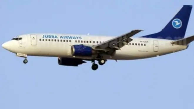 Di flight dey take 90 minutes from Somaliland to Somalia.