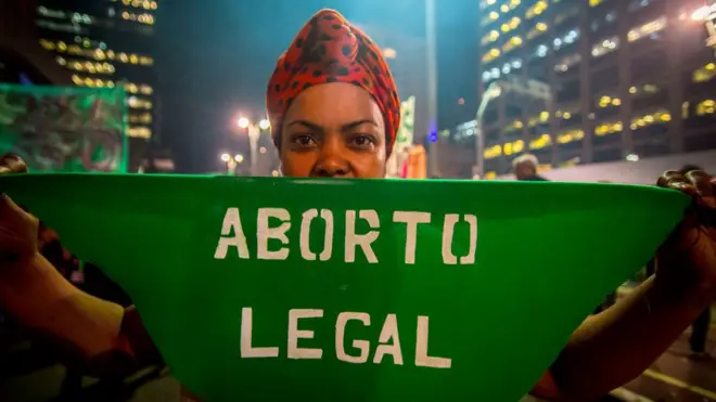 Many pro-choice protests have been held in recent years in Brazil