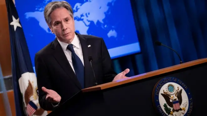 وزير الخارجية الأمريكي أنتوني بلينكن