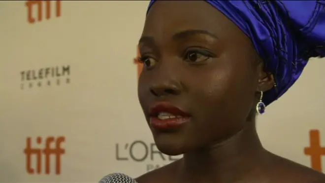 Lupita Nyongo, actrice dans " Queen of Katwe"