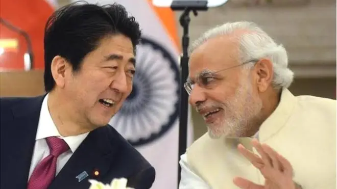 पीएम मोदी और शिंजो आबे