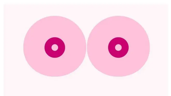 Las imágenes de la discordia. Esta ilustración era parte de un video censurado por Facebook.