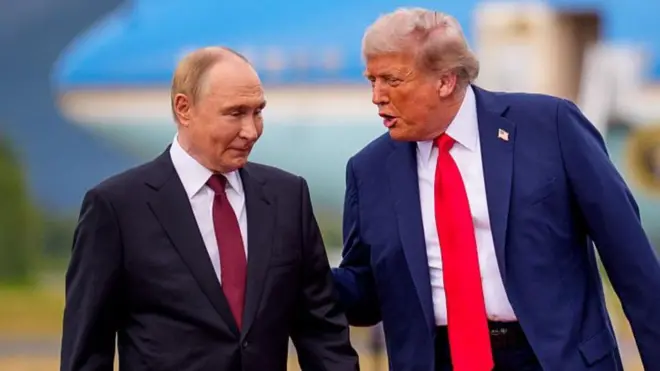 Pirezidant Putiin fi Pirezidant Tiraamp