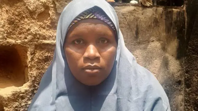 Barira Alhassan wey accuse say doctors remove her one kidney for Gombe Specialist hospital Gombe
