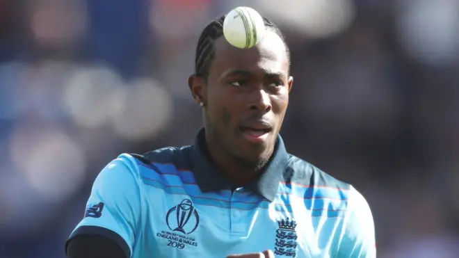 जोफ़्रा आर्चर ने टूर्नामेंट की सबसे तेज़ गति की गेंद भी फेंकी