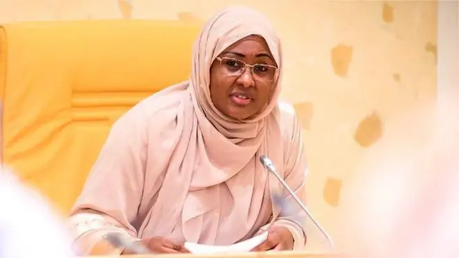 Aisha Buhari dey tok-tok
