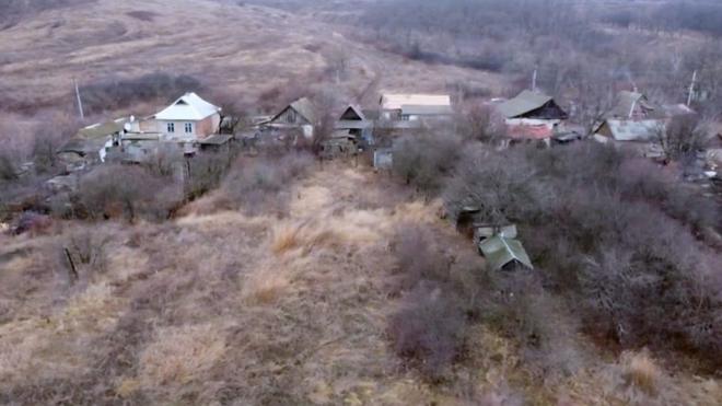Село на востоке Украины