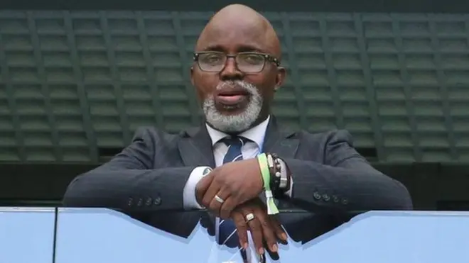 Amaju Pinnick, head of the Nigeria Football Association