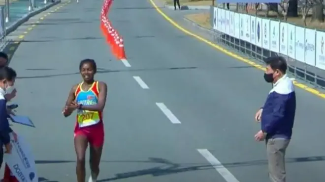 ኤርትራዊት ኣትሌት ናዝሬት ወልዱ፡ ቀዳማይቲ ደረጃ ብምሓዝ ተዓዋቲ