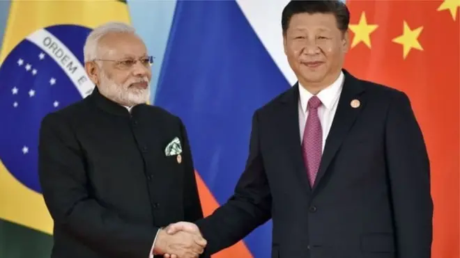 મોદી અને જિનપિંગ