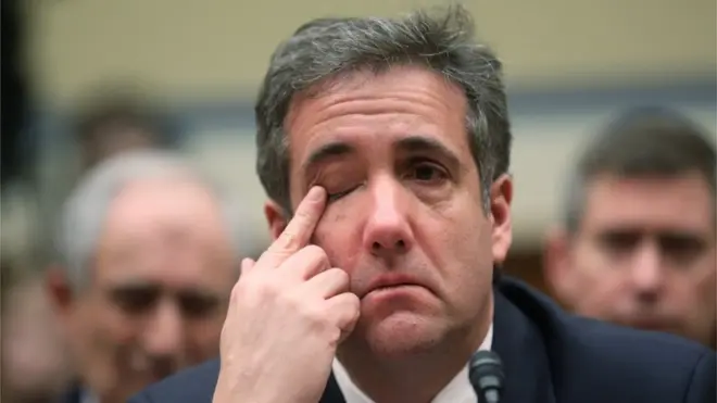 Michael Cohen, mantan pengacara Presiden Amerika Serikat, Donald Trump, bersaksi soal mantan kliennya di hadapan sejumlah anggota Kongres AS.