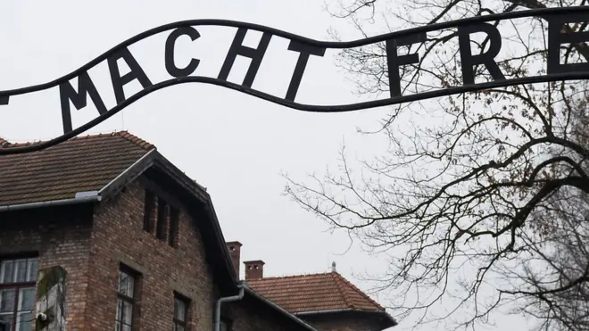 The Auschwitz Museum says some of the videos were offensive