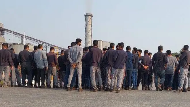 اعتصاب کارکنان فولاد مادکوش بندرعباس