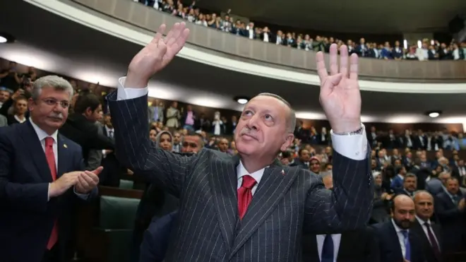 Turkish President Recep Tayyip Erdogan