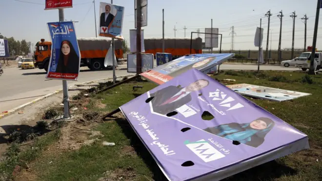 قررت وزارة الداخلية "معاقبة المعتدين على صور المرشحين في الأماكن العامة، بالسجن والغرامة"