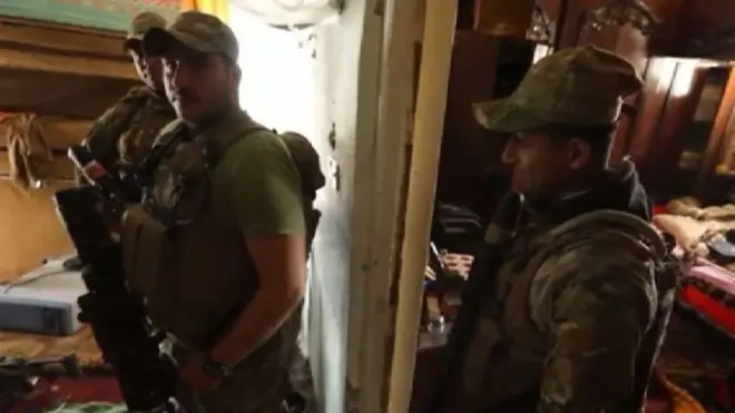 Иракские военные в Мосуле