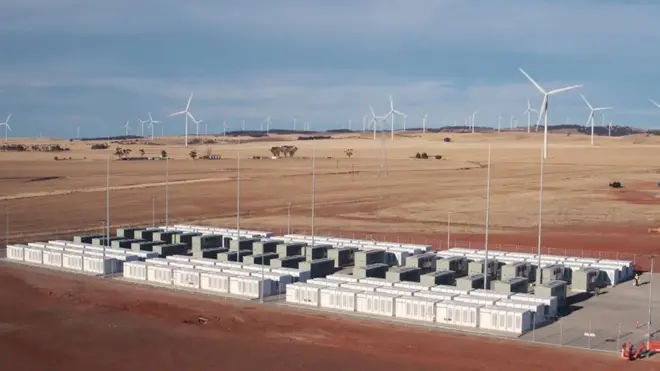 pilin havadan görüntüsü