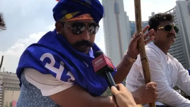 भीम आर्मी प्रमुख चंद्रशेखर आज़ाद रावण पूरे मामले को आस्था का सवाल बताते हैं