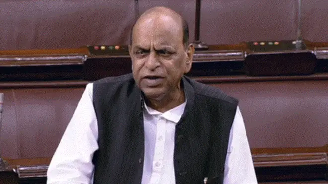 રાષ્ટ્રવાદી કોંગ્રેસ પાર્ટી (એન.સી.પી.)ના નેતા શ્રી ડી.પી. ત્રિપાઠી.