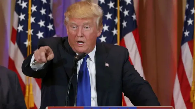 Rais mteule wa Marekani Donald Trump