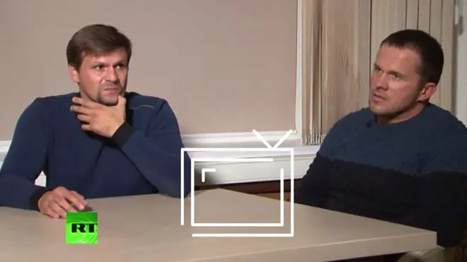 Петров и Боширов на канале RT