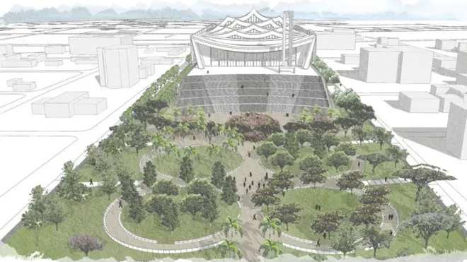 ستضم الكاتدرائية حديقة ومدرسة موسيقى ومعرض ومتحف