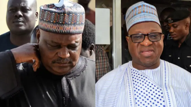 Joshua Dariye of Plateau and Jolly Nyame of Taraba